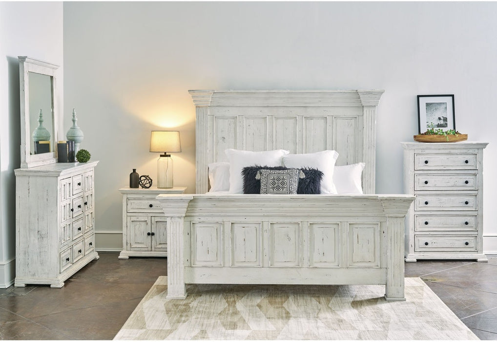 Elements International Olivia White Mirror - Faith Furniture (Manhattan, KS)