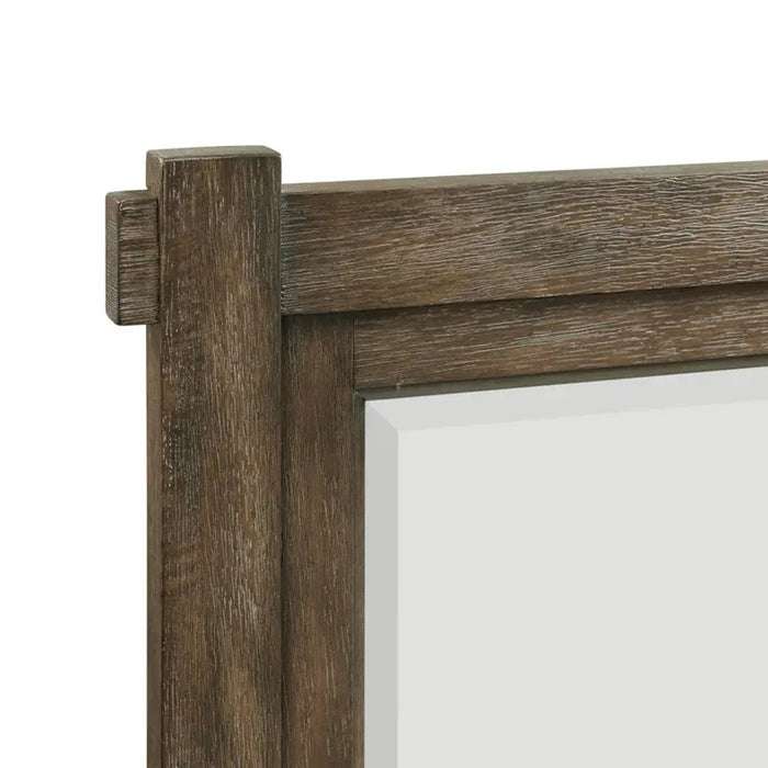 Elements International Scott Mirror in Dark - Faith Furniture (Manhattan, KS)