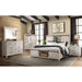 Elements International Scott Mirror in White - Faith Furniture (Manhattan, KS)