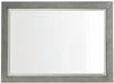 Elements International Zig Mirror in Grey image