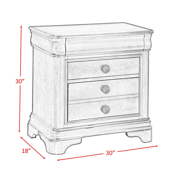 Cameron Cherry Nightstand - Faith Furniture (Manhattan, KS)