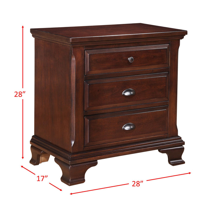 Canton Cherry Nightstand - Faith Furniture (Manhattan, KS)