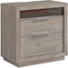 Elements International Arcadia Nightstand in Grey - Faith Furniture (Manhattan, KS)