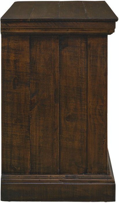 Elements International Condesa Tobacco 3 Drawer Nightstand in Brown - Faith Furniture (Manhattan, KS)