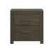 Elements International Hendricks Youth Nightstand in Brown Grey - Faith Furniture (Manhattan, KS)