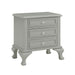 Elements International Jesse Youth Nightstand in Grey - Faith Furniture (Manhattan, KS)