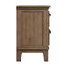 Elements International Jolene Nightstand in Grey - Faith Furniture (Manhattan, KS)