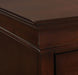 Elements International Louis Philippe Nightstand in Cherry - Faith Furniture (Manhattan, KS)
