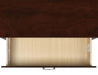 Elements International Louis Philippe Nightstand in Cherry - Faith Furniture (Manhattan, KS)