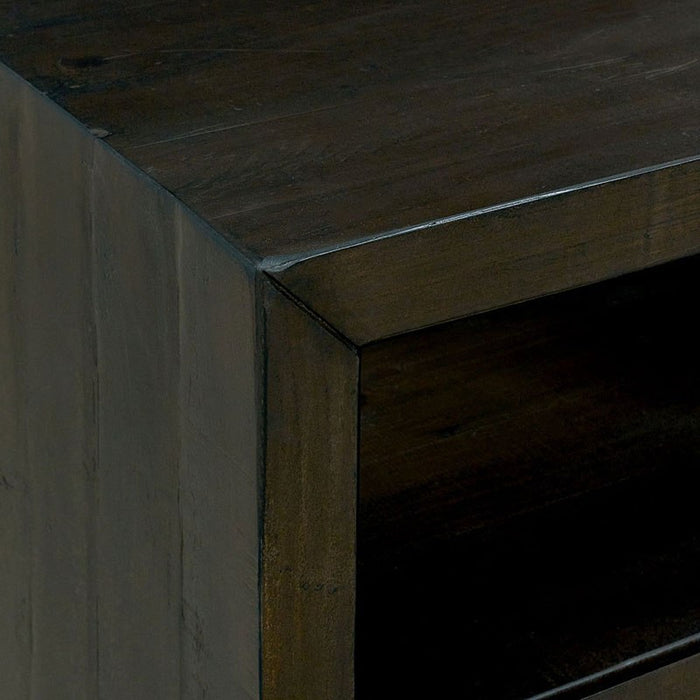 Elements International Magnum Nightstand in Grey - Faith Furniture (Manhattan, KS)