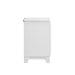 Elements International Moondance Nightstand in White - Faith Furniture (Manhattan, KS)