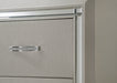 Elements International Platinum Night Stand in Golden Champagne - Faith Furniture (Manhattan, KS)