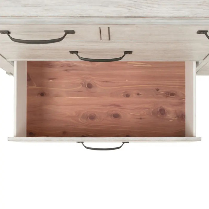 Elements International Scott Nightstand in White - Faith Furniture (Manhattan, KS)