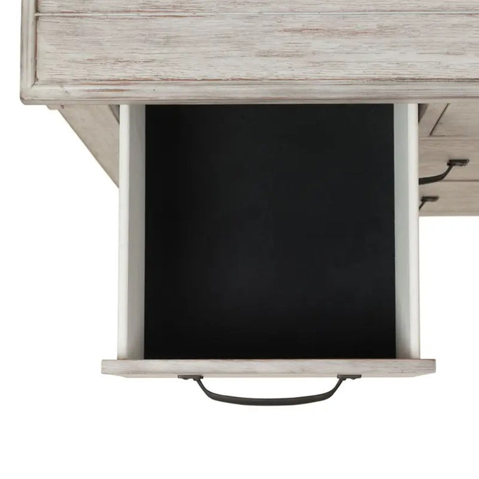 Elements International Scott Nightstand in White - Faith Furniture (Manhattan, KS)