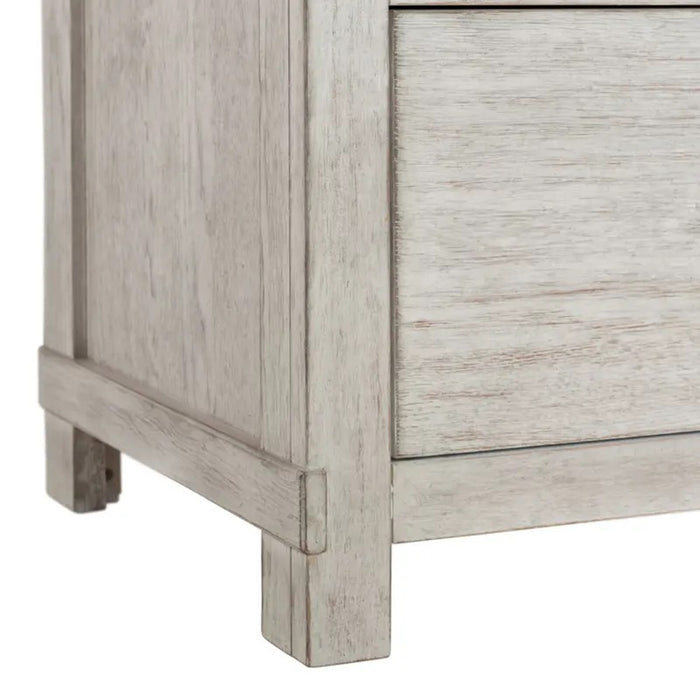 Elements International Scott Nightstand in White - Faith Furniture (Manhattan, KS)