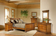 Elements International Shenandoah Nightstand in Classic Oak - Faith Furniture (Manhattan, KS)