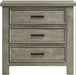 Elements International Sullivan Nightstand in Drift Grey - Faith Furniture (Manhattan, KS)