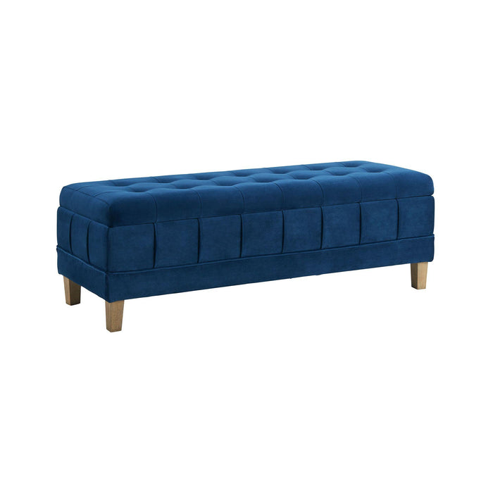 Crosby Tufted Storage Ottoman - Faith Furniture (Manhattan, KS)