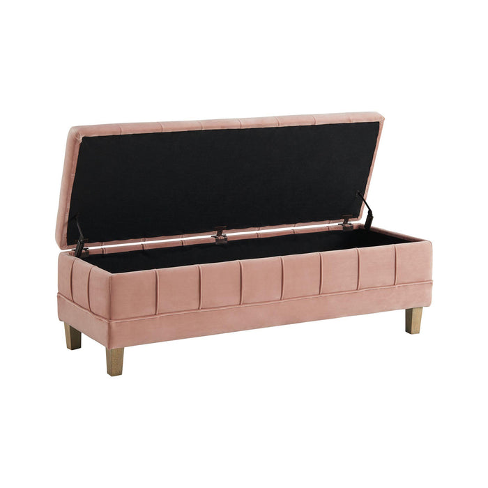 Crosby Tufted Storage Ottoman - Faith Furniture (Manhattan, KS)