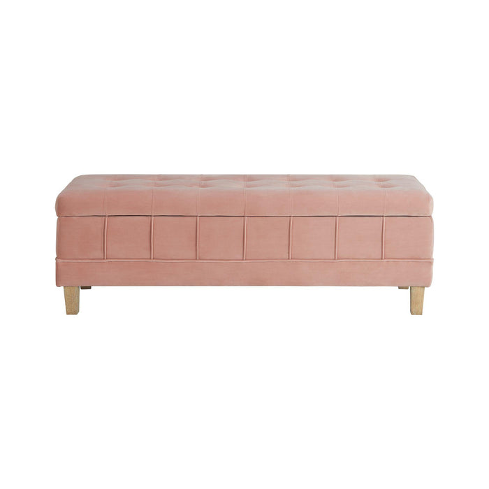 Crosby Tufted Storage Ottoman - Faith Furniture (Manhattan, KS)
