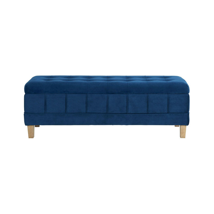 Crosby Tufted Storage Ottoman - Faith Furniture (Manhattan, KS)