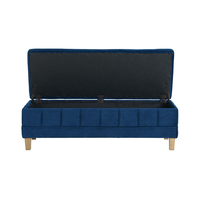 Crosby Tufted Storage Ottoman - Faith Furniture (Manhattan, KS)