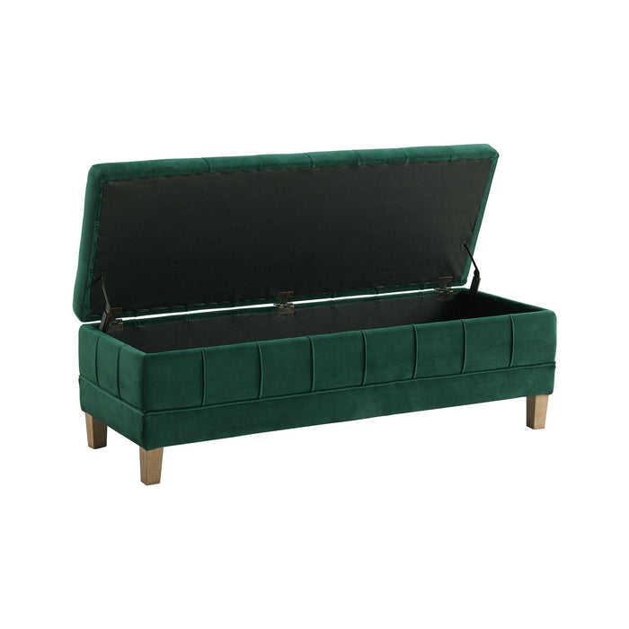 Crosby Tufted Storage Ottoman - Faith Furniture (Manhattan, KS)
