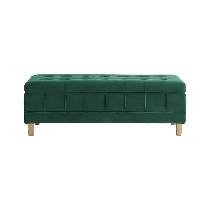 Crosby Tufted Storage Ottoman - Faith Furniture (Manhattan, KS)