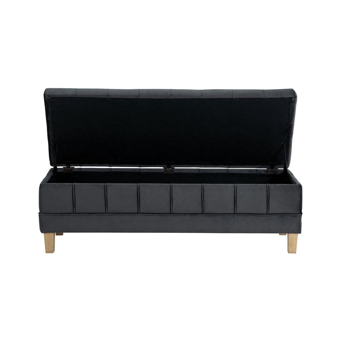 Crosby Tufted Storage Ottoman - Faith Furniture (Manhattan, KS)