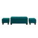 Ethan 3PK Storage Ottoman in Teal - Faith Furniture (Manhattan, KS)