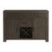 Elements International Grady Server in Brown - Faith Furniture (Manhattan, KS)