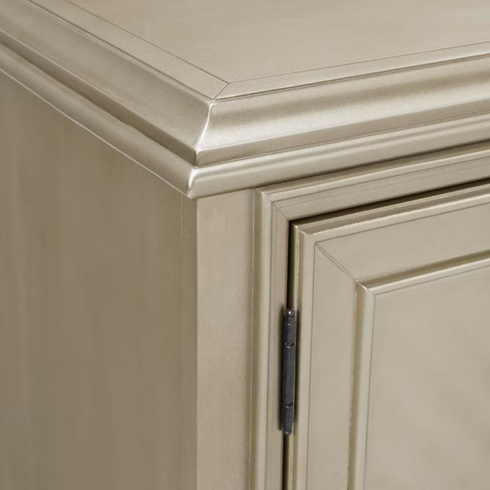 Elements International Maxwell Server in Champagne - Faith Furniture (Manhattan, KS)