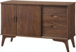 Elements International Robin Server in Warm Chestnut image