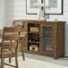 Elements International Silas Server in Warm Brown image