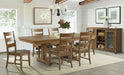 Elements International Silas Server in Warm Brown - Faith Furniture (Manhattan, KS)