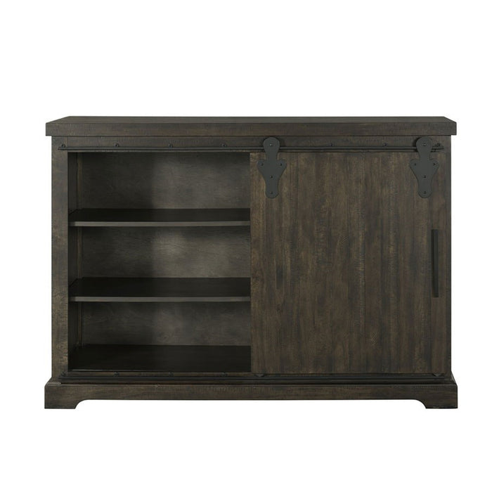 Elements International Stone Stone Server in Dark Ash - Faith Furniture (Manhattan, KS)