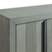 Elements International Zig Server in Grey - Faith Furniture (Manhattan, KS)