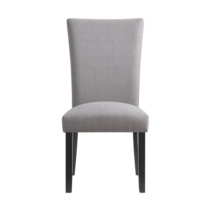 Elements International Beckley Side Chair (Set of 2) in Grey - Faith Furniture (Manhattan, KS)