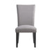 Elements International Beckley Side Chair (Set of 2) in Grey - Faith Furniture (Manhattan, KS)