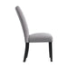 Elements International Beckley Side Chair (Set of 2) in Grey - Faith Furniture (Manhattan, KS)