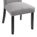 Elements International Beckley Side Chair (Set of 2) in Grey - Faith Furniture (Manhattan, KS)