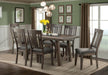 Elements International Cash Side Chair (Set of 2) in Rustic Distressed Espresso - Faith Furniture (Manhattan, KS)
