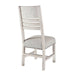 Elements International Condesa Wooden Back Side Chair (Set of 2) in White - Faith Furniture (Manhattan, KS)