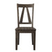 Elements International Finn Side Chair (Set of 2) in Walnut - Faith Furniture (Manhattan, KS)