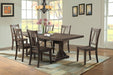 Elements International Finn Side Chair (Set of 2) in Walnut - Faith Furniture (Manhattan, KS)