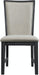 Elements International Grady Side Chair (Set of 2) in Black - Faith Furniture (Manhattan, KS)