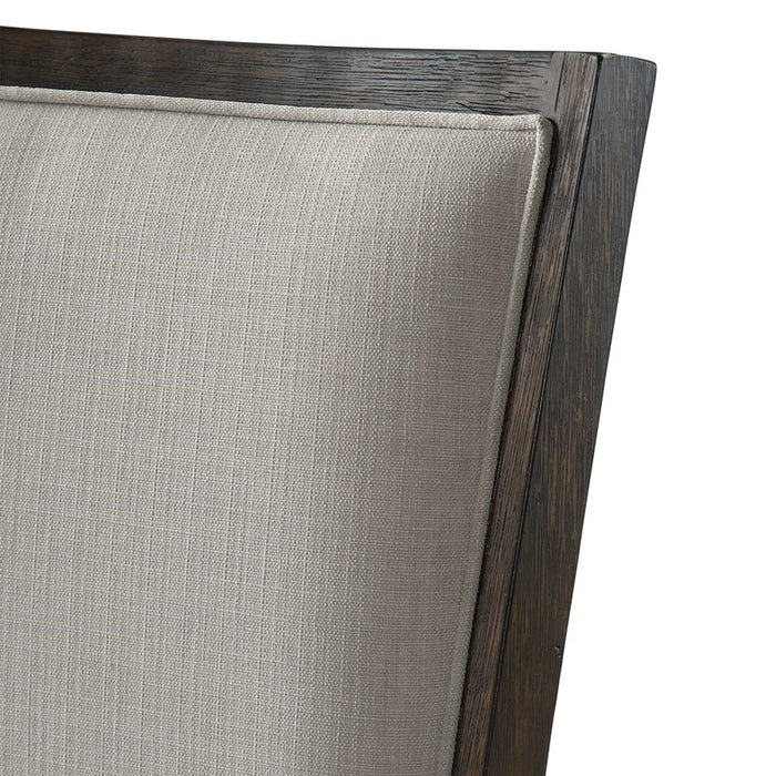 Elements International Grady Side Chair (Set of 2) in Brown - Faith Furniture (Manhattan, KS)