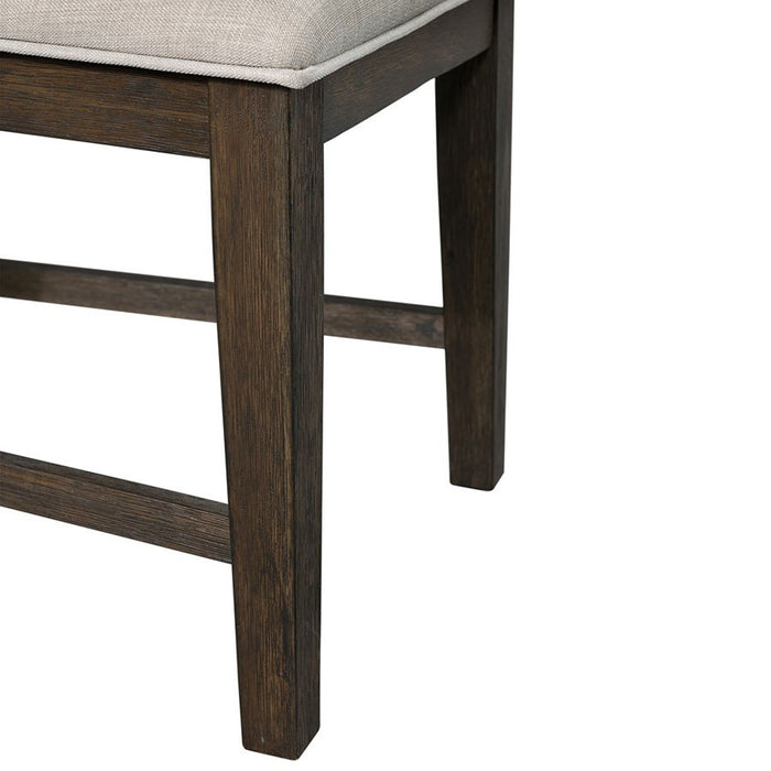 Elements International Grady Side Chair (Set of 2) in Brown - Faith Furniture (Manhattan, KS)