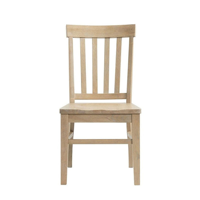 Elements International Lakeview Side Chair (Set of 2) in Natural CDLW100DTC - Faith Furniture (Manhattan, KS)