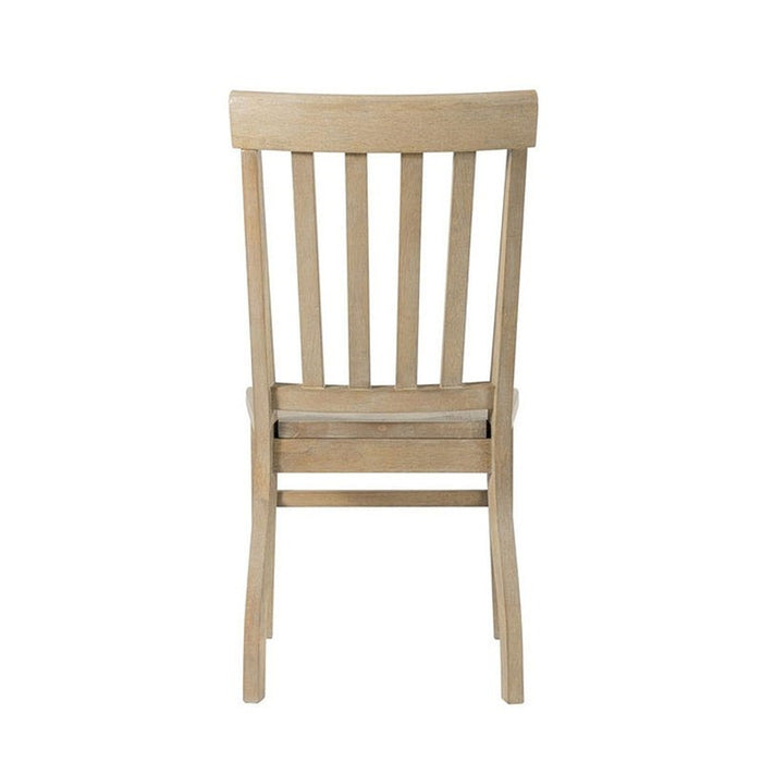 Elements International Lakeview Side Chair (Set of 2) in Natural CDLW100DTC - Faith Furniture (Manhattan, KS)